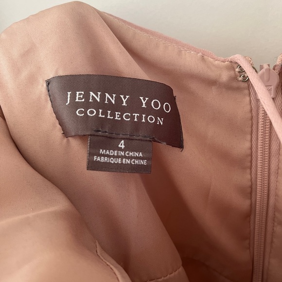 Jenny Yoo Inesse Bridesmaid Dress - Whipped Apricot - Picture 8 of 9